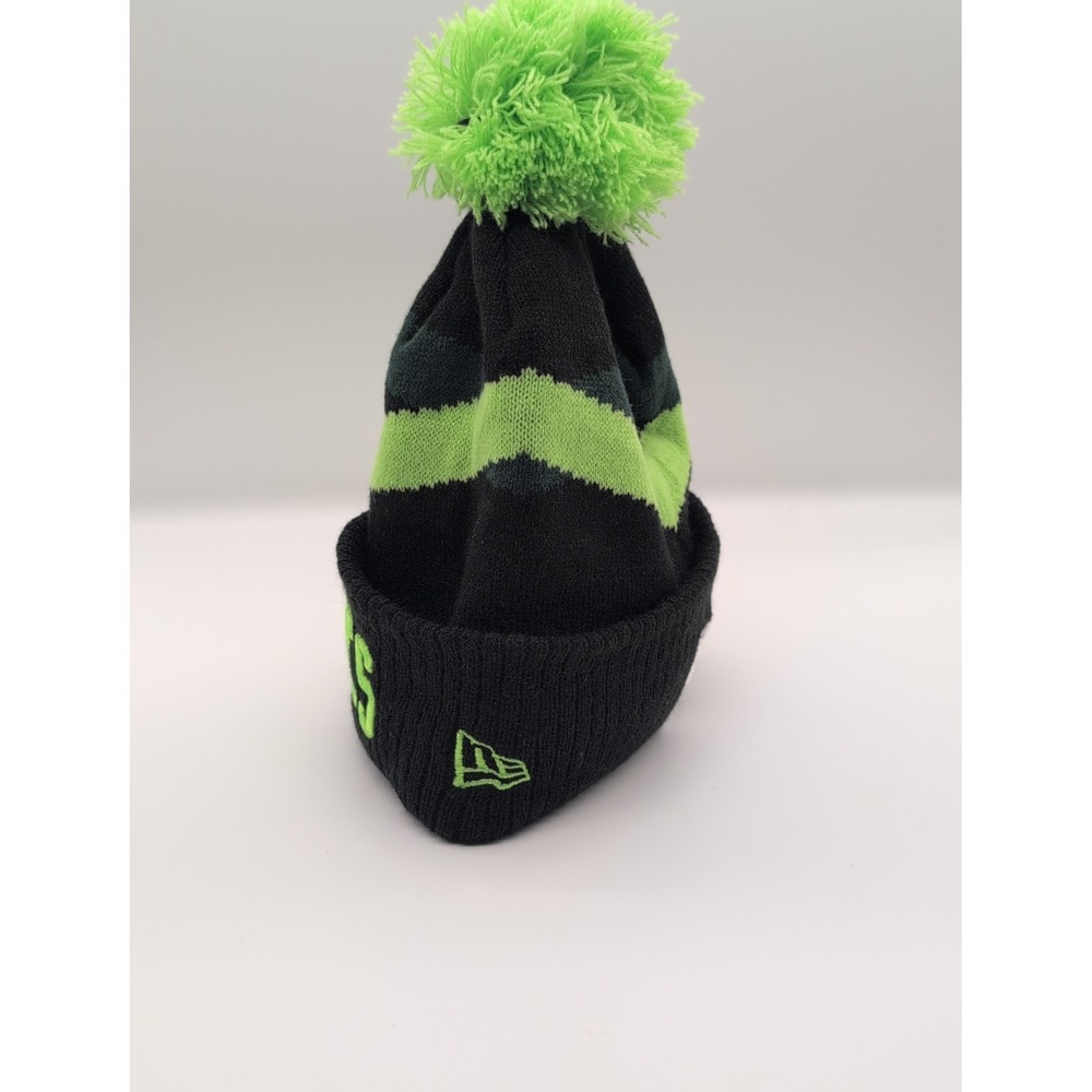 Boston Celtics Beanie City Edition New Era Knit Pom Cap Official One Size NBA - Picture 5 of 7